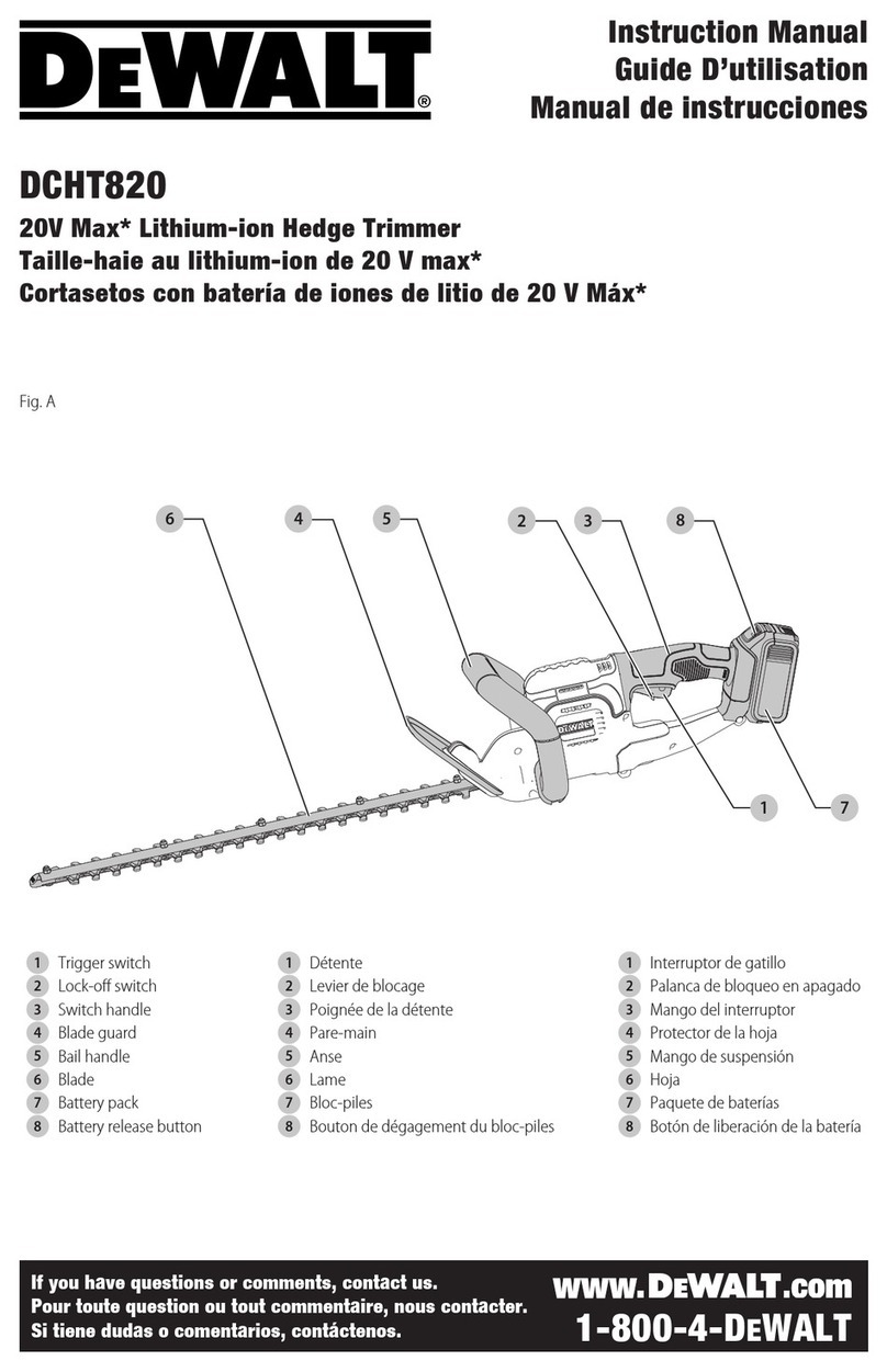 DeWalt DCHT820 instruction manual