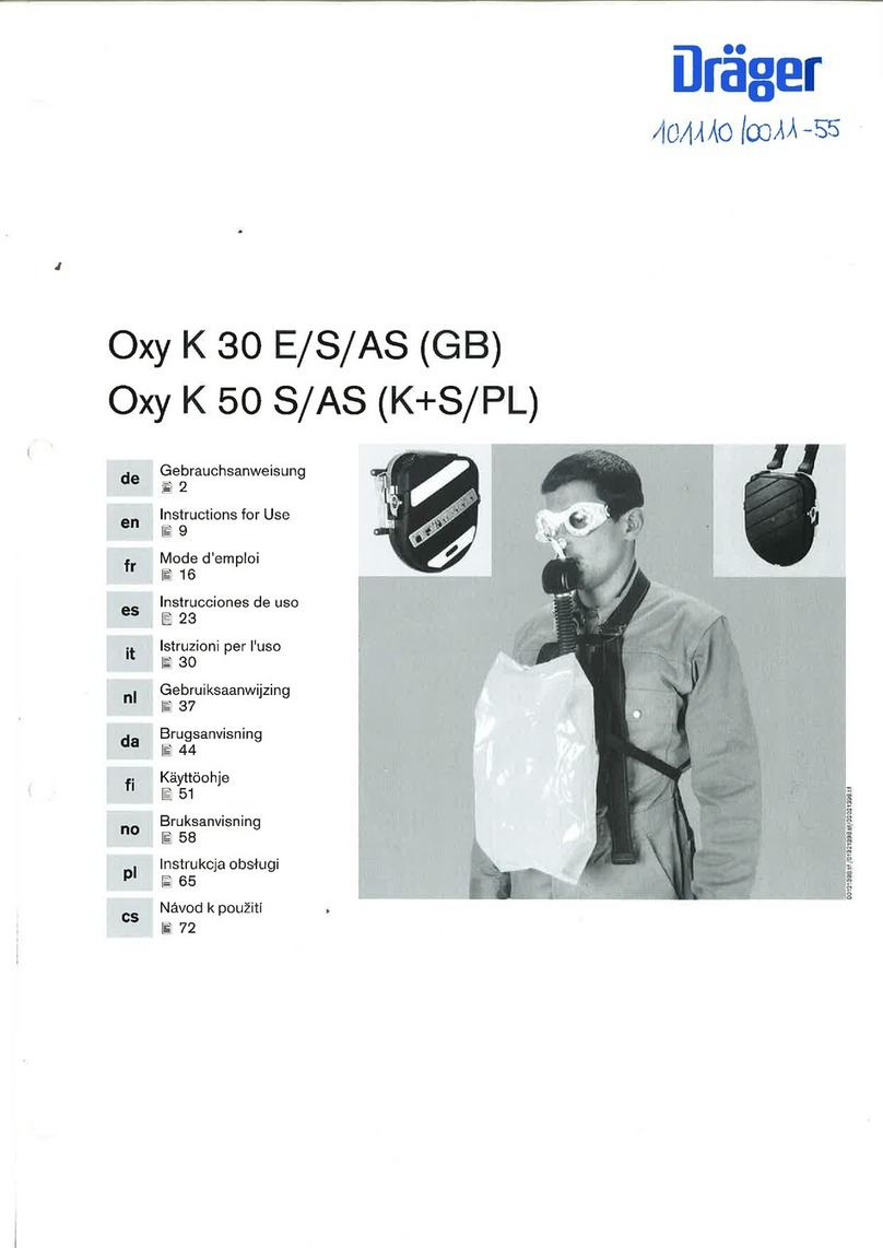 Dräger Oxy K 30 E Instructions for use