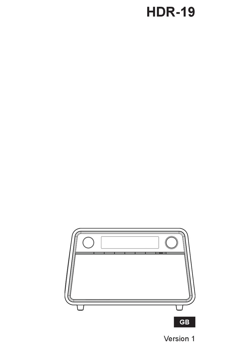 HD Radio HDR-19 manual