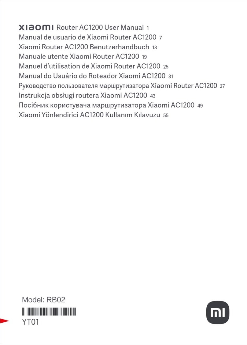 Xiaomi RB02 User manual