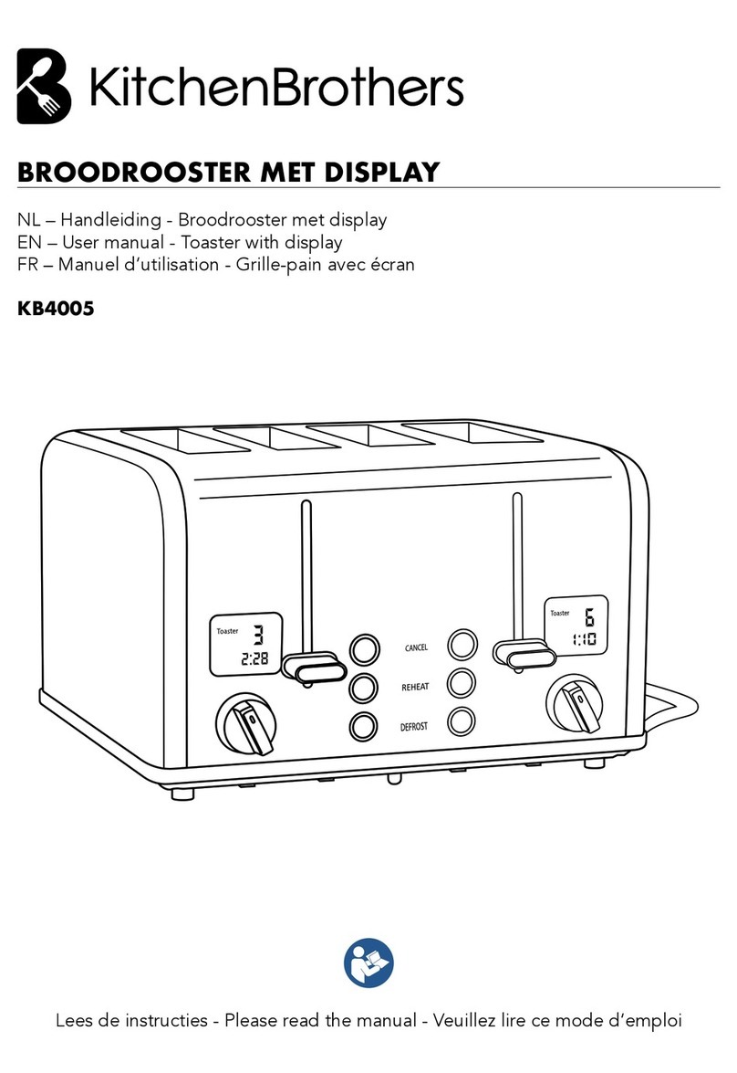 KitchenBrothers KB4005 user manual