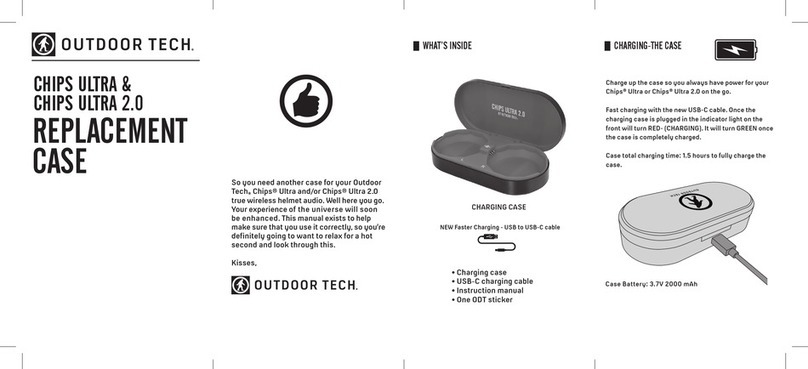 Outdoor Tech CHIPS ULTRA manual Outdoor Tech CHIPS ULTRA manual