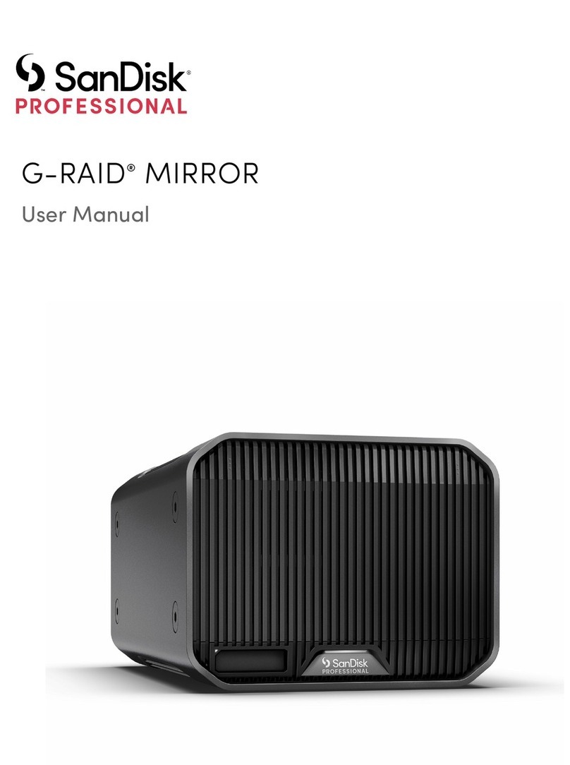 SanDisk G-RAID MIRROR User manual
