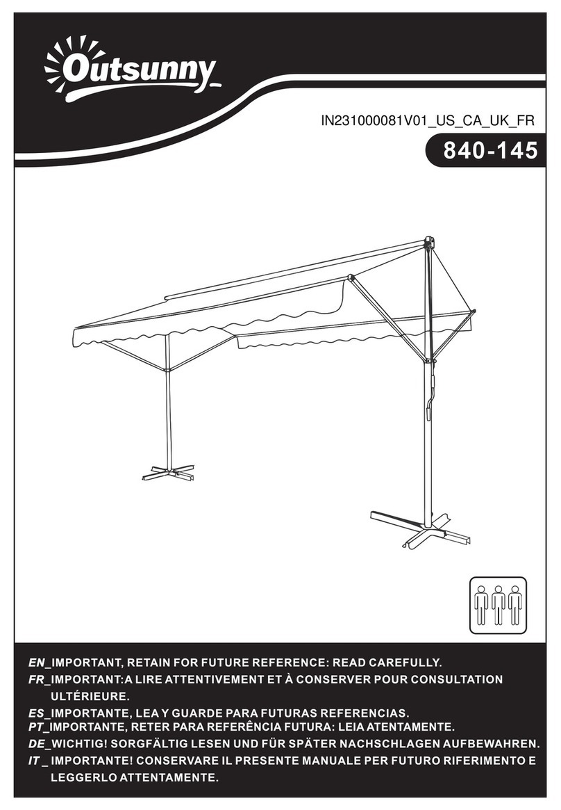 Outsunny 840-145 User manual