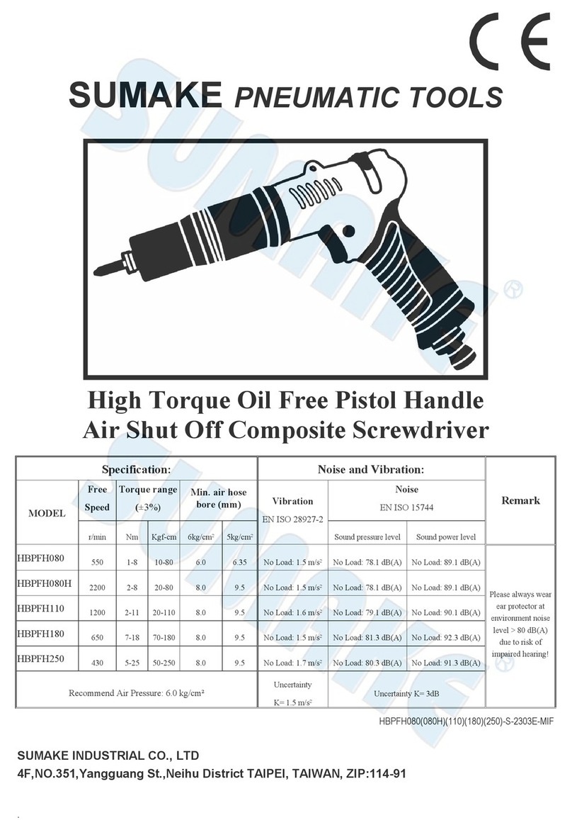 Sumake HBPFH080 manual