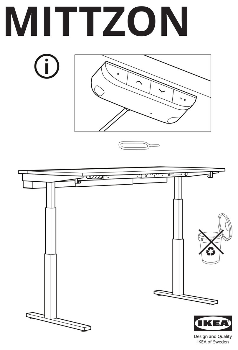 IKEA MITTZON User manual