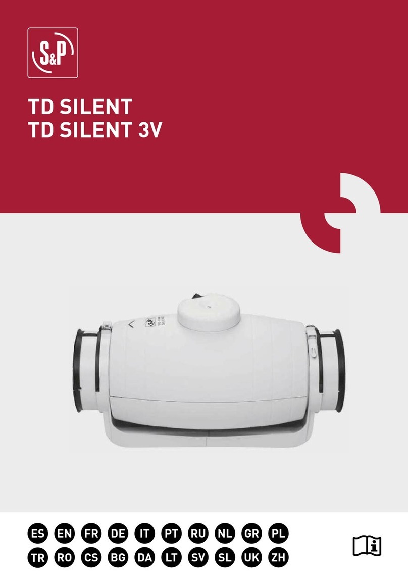 S&P TD SILENT Series User manual