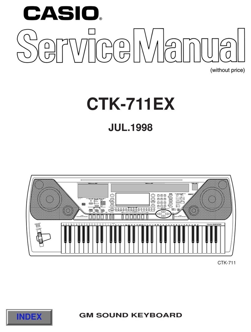 Casio CTK-711EX User manual Casio CTK-711EX User manual