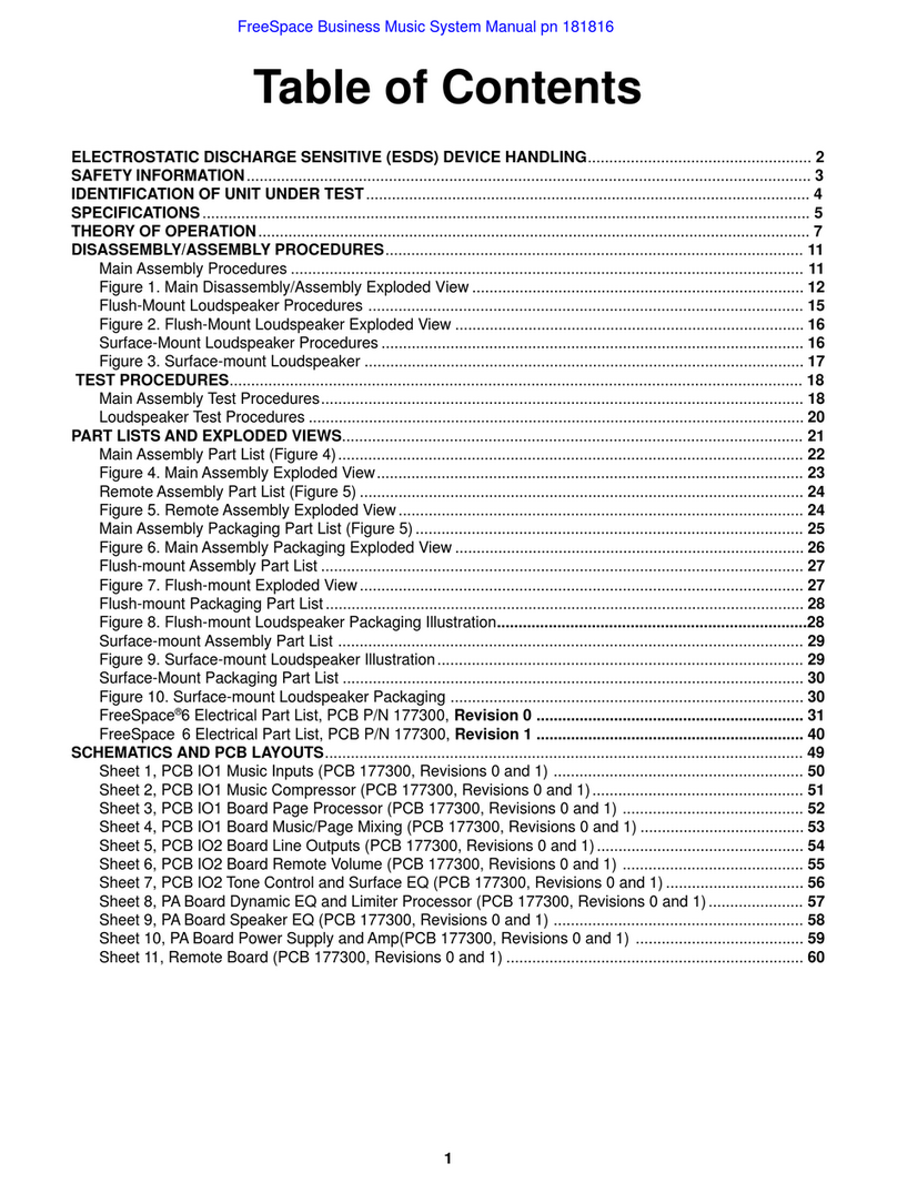 Bose FreeSpace 6 manual
