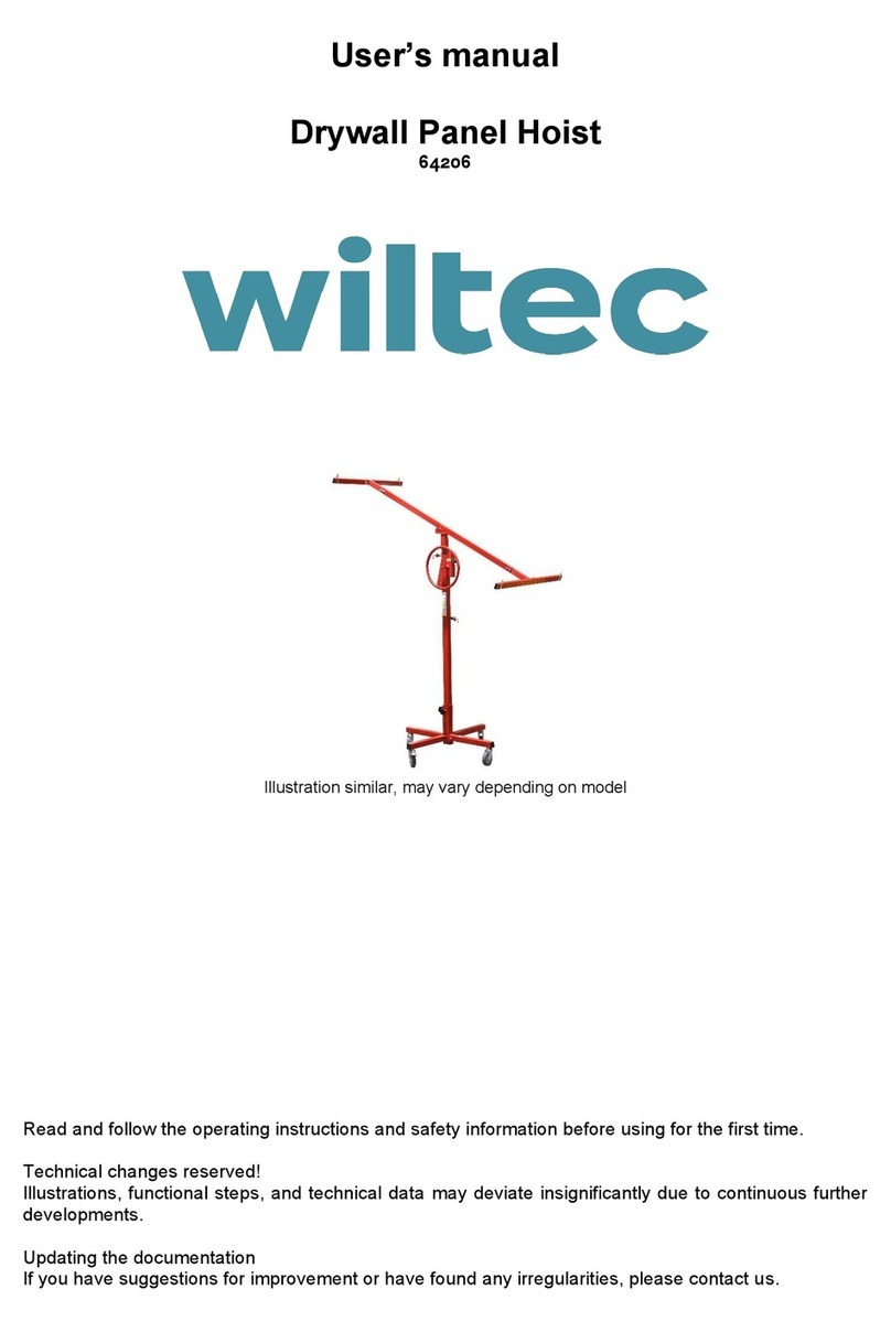 WilTec 64206 User manual