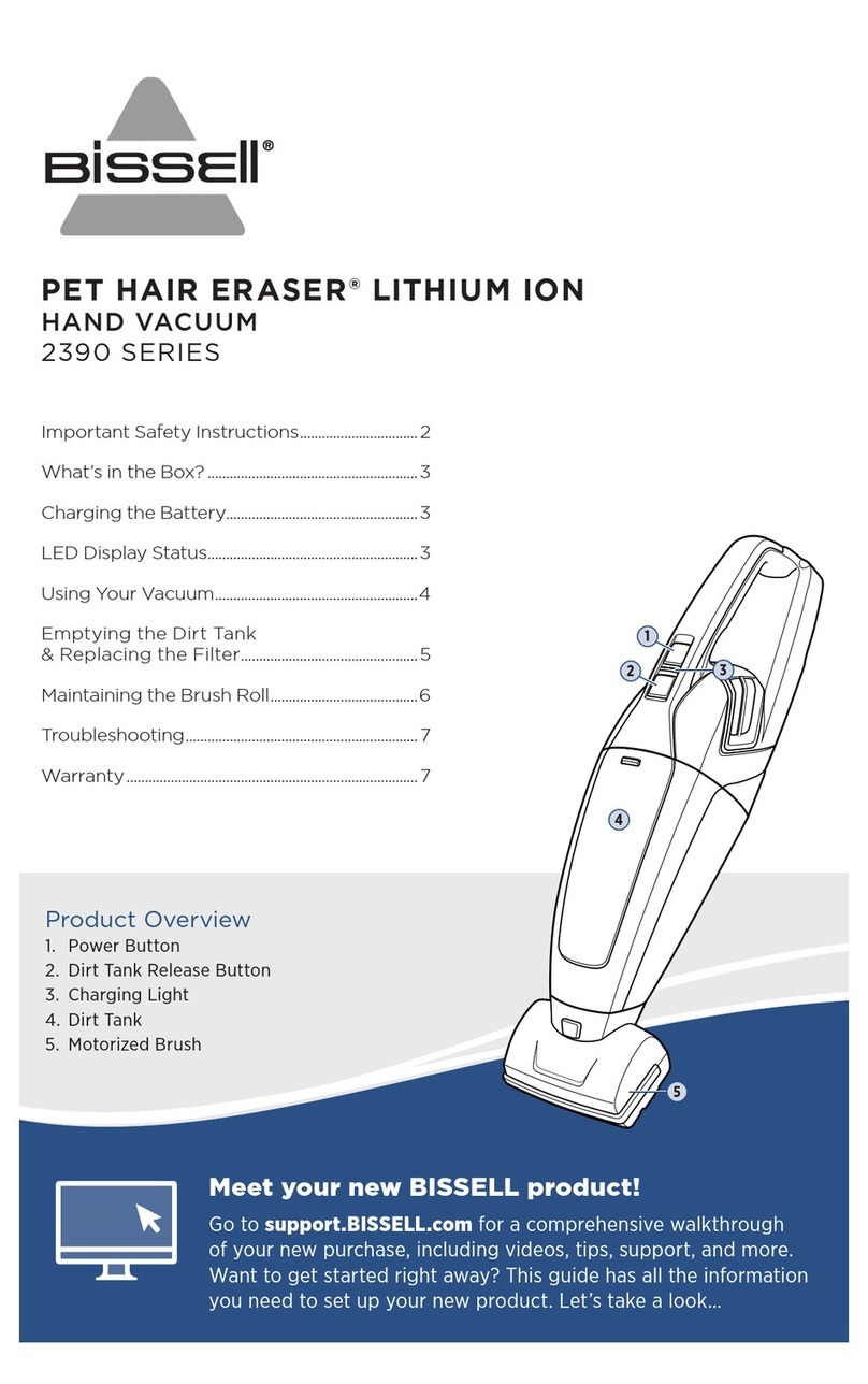 Bissell 2390 Series User manual