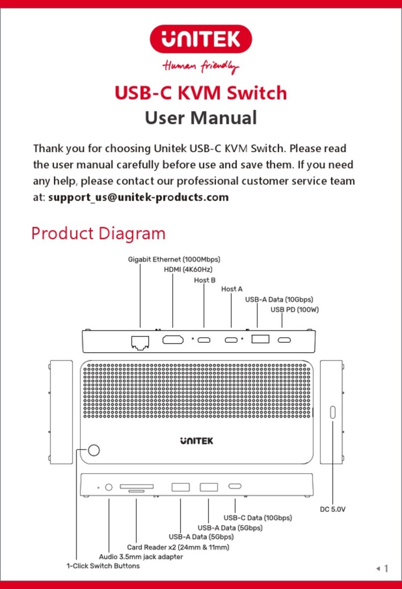 Unitek D1077A user manual