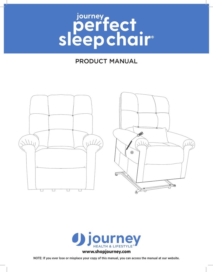 Journey Perfect Sleep Chair product manual