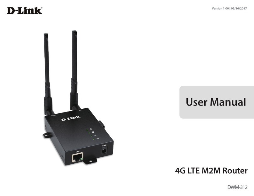D-Link DWM-312 User manual D-Link DWM-312 User manual