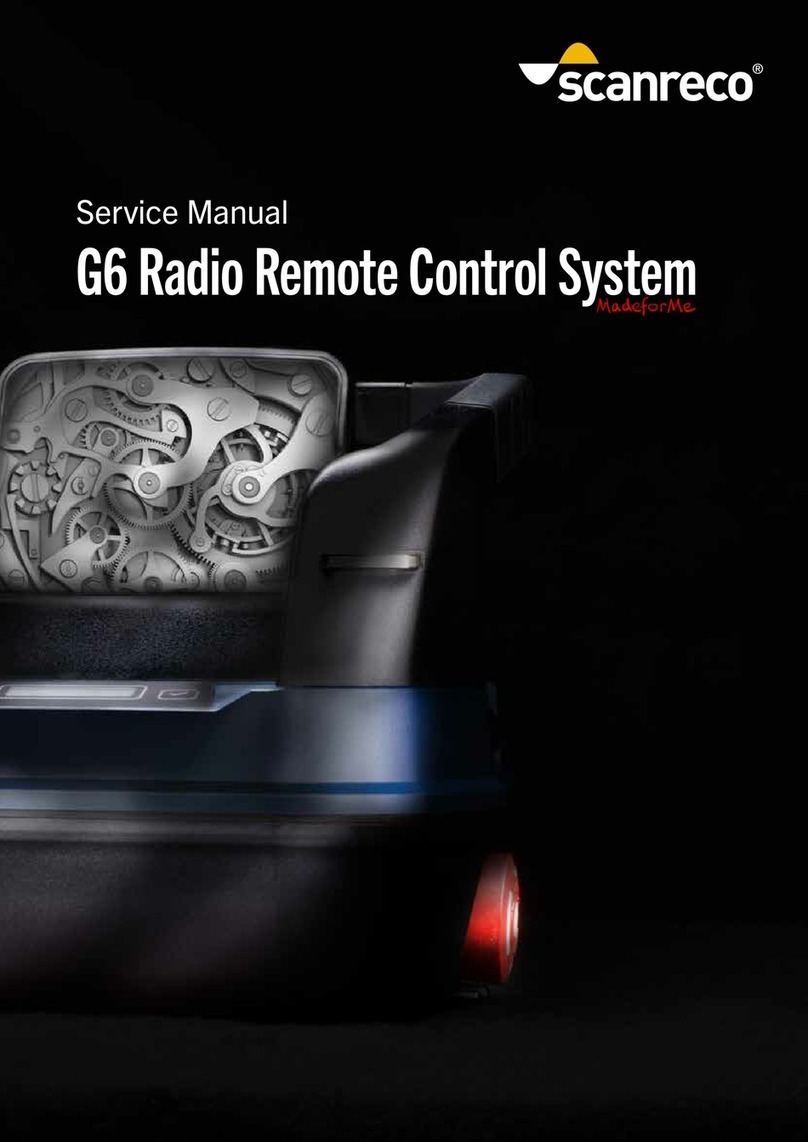 Scanreco G6 Service manual