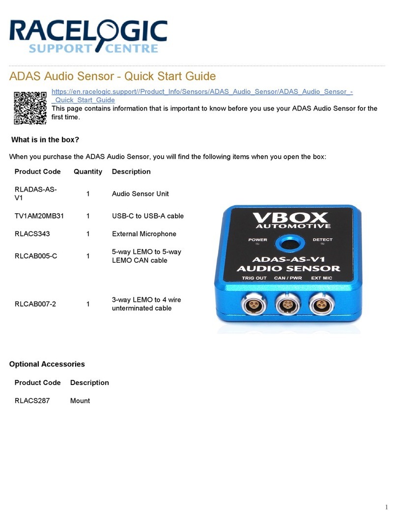Racelogic ADAS quick start guide