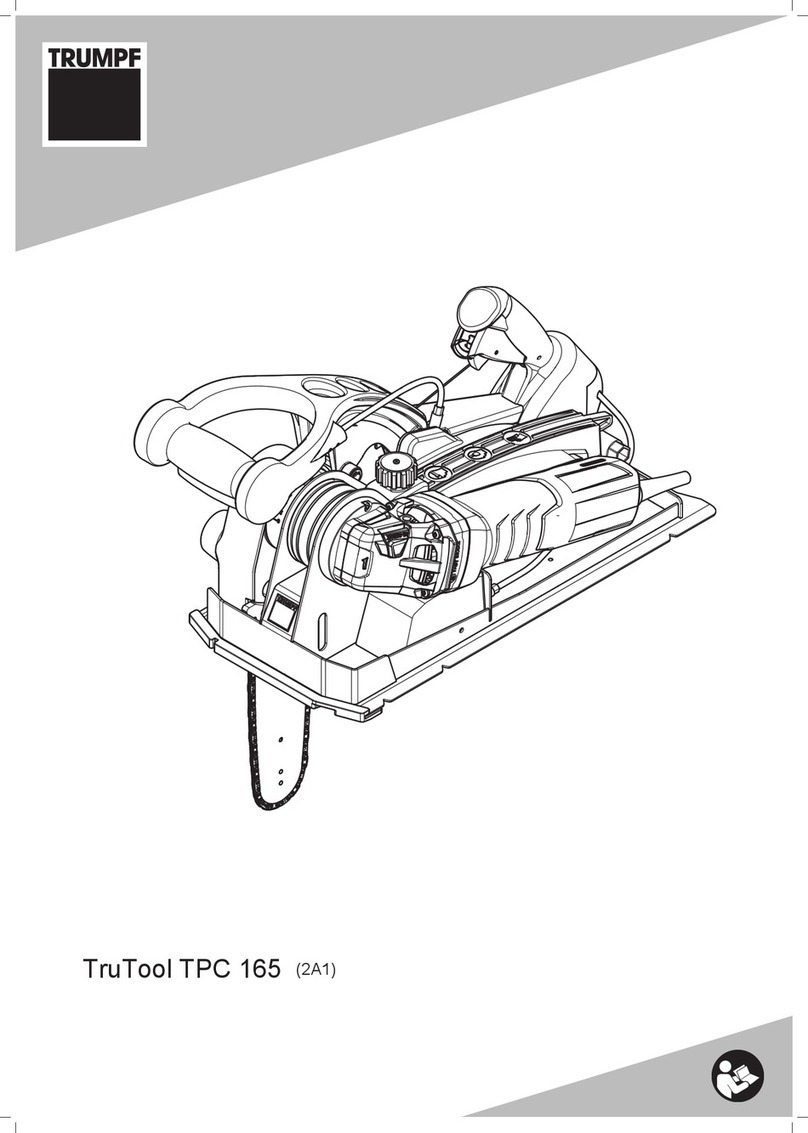 Trumpf TruTool TPC 165 (2A1) User manual