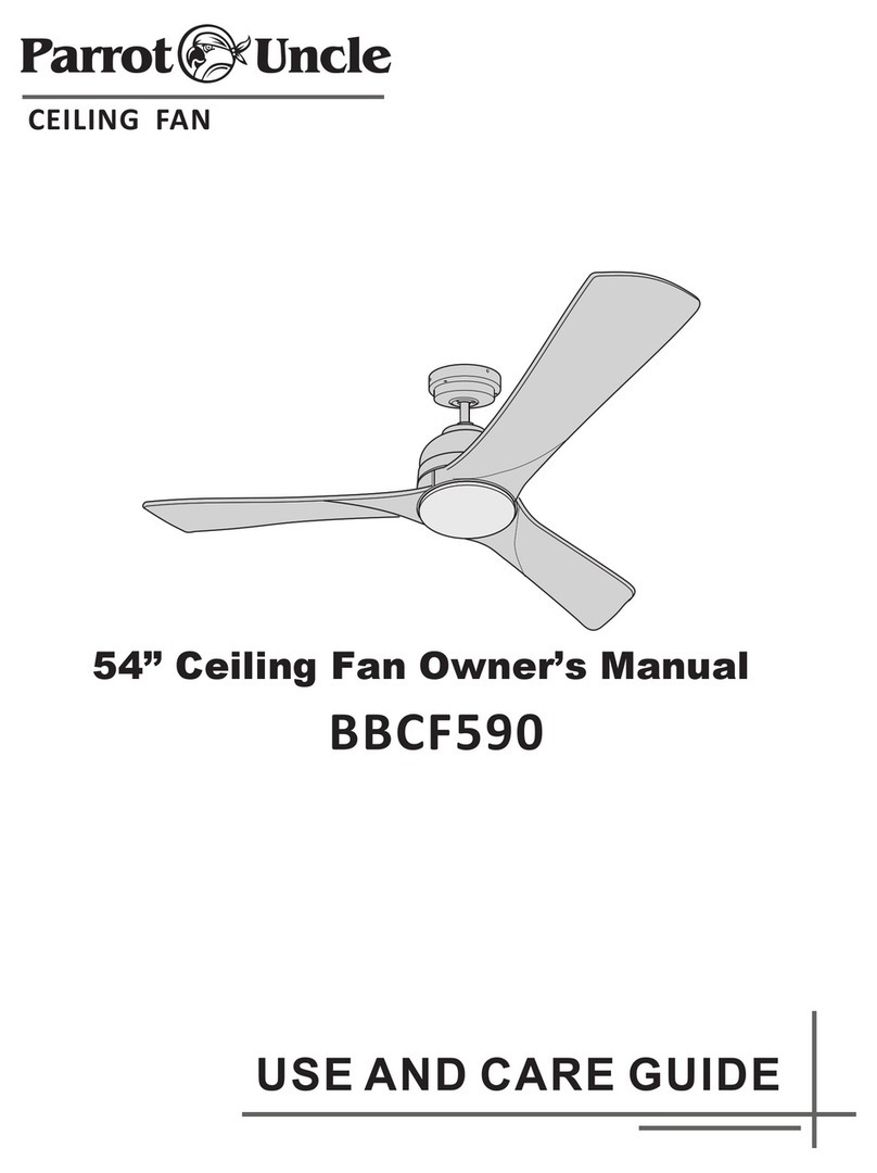 Parrot Uncle BBCF590 User manual