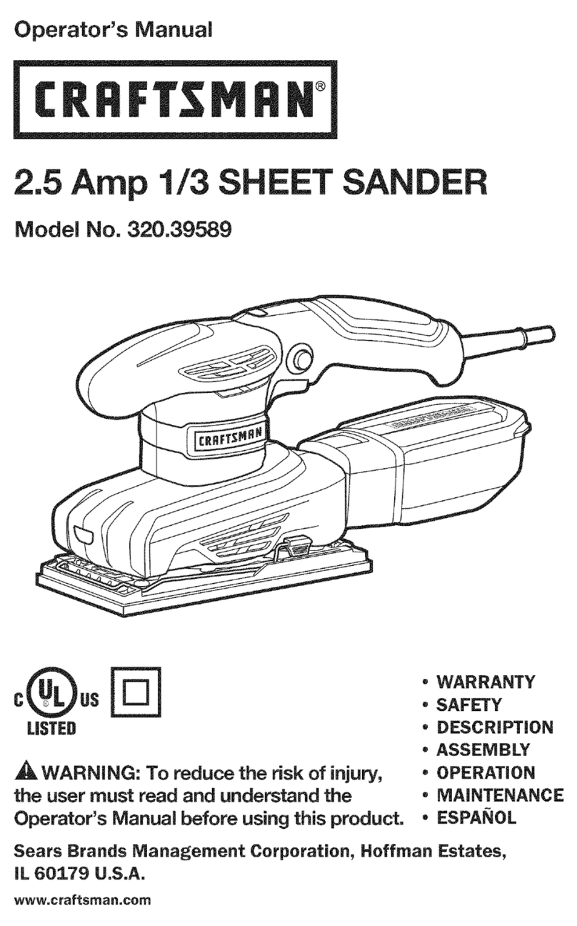 Craftsman 320.39589 User manual