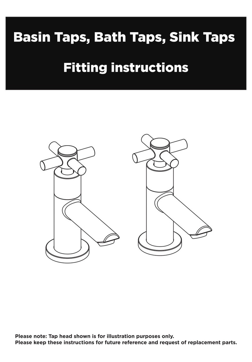 Wickes Kubic 161633 Fitting instructions