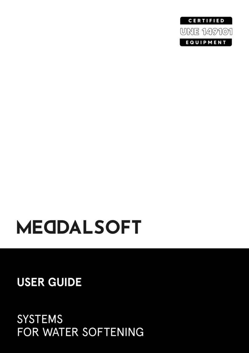 Kinetico MEDDALSOFT 11 User manual