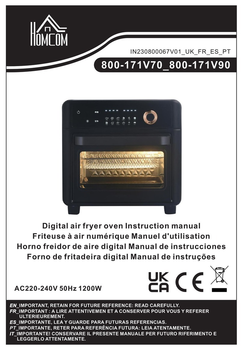 HOMCOM 800-171V70 User manual HOMCOM 800-171V70 User manual