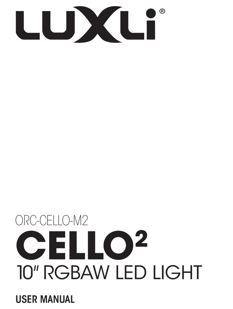 Luxli ORC-CELLO-M2 user manual