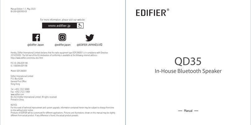 EDIFIER QD35 User manual