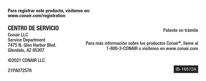 Conair Unbound CR400R User manual