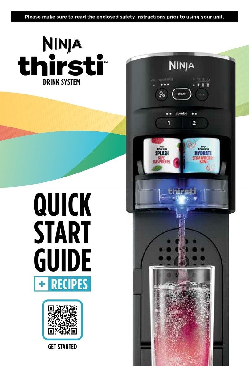 Ninja thirsti WC1000 Series quick start guide