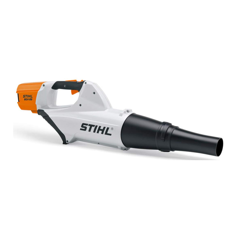 Stihl BGA 85 user manual
