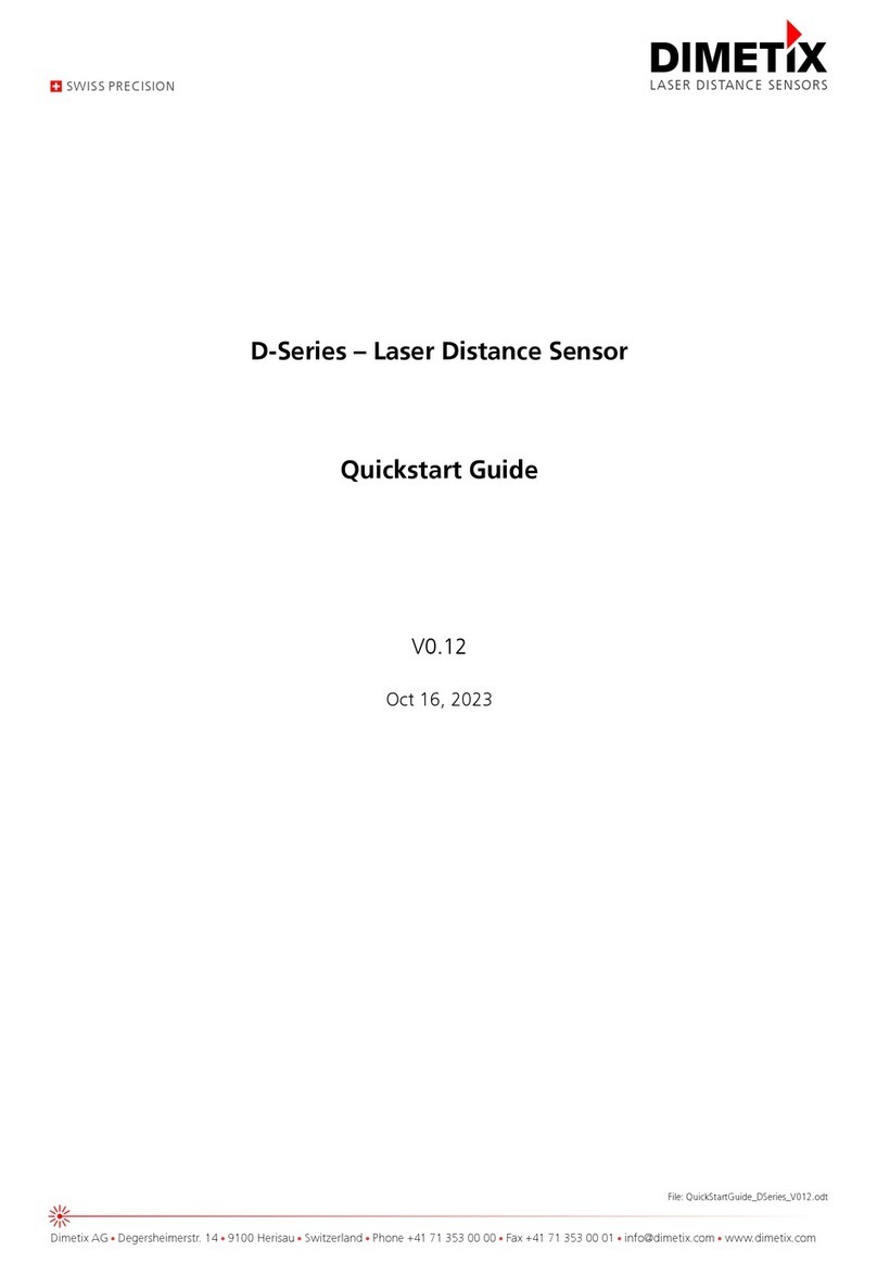 Dimetix D Series quick start guide