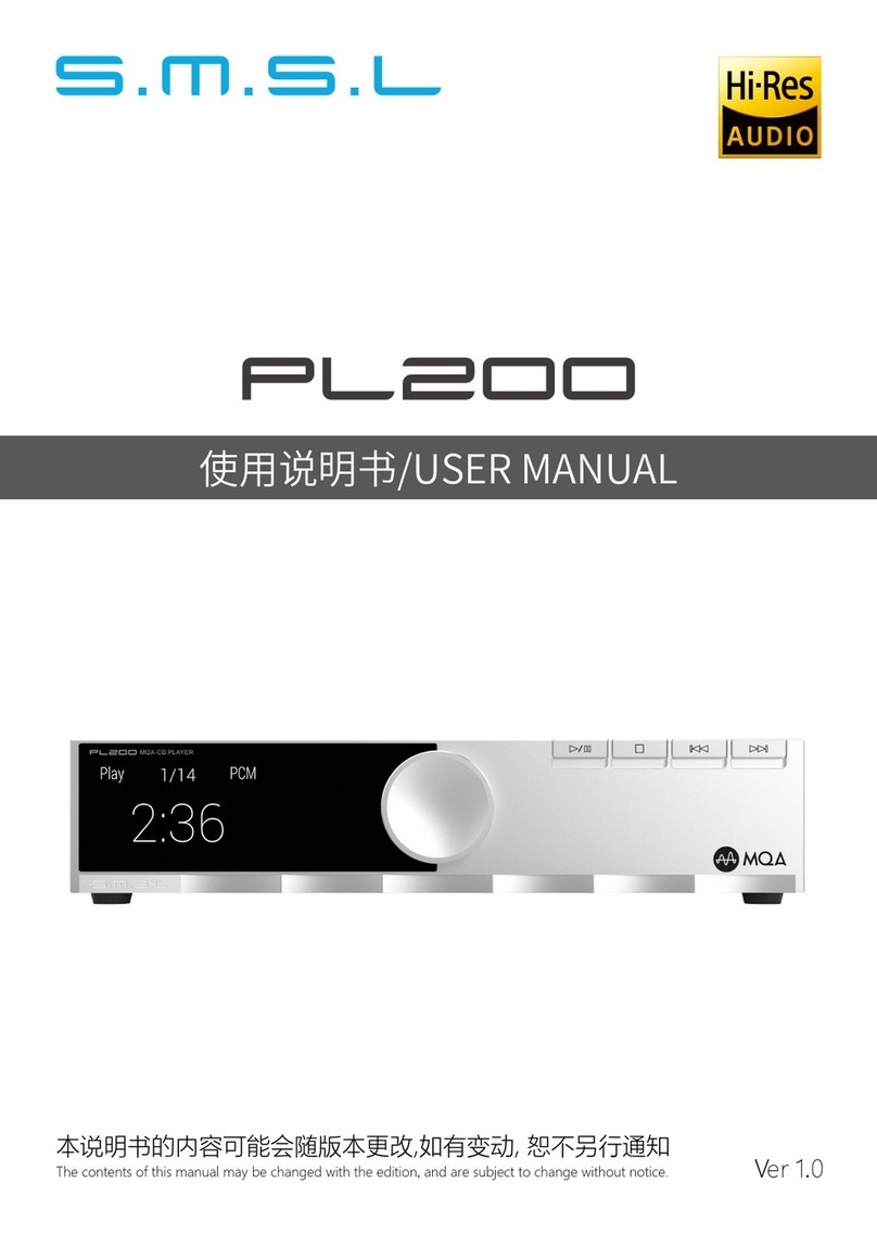 S.M.S.L PL200 user manual