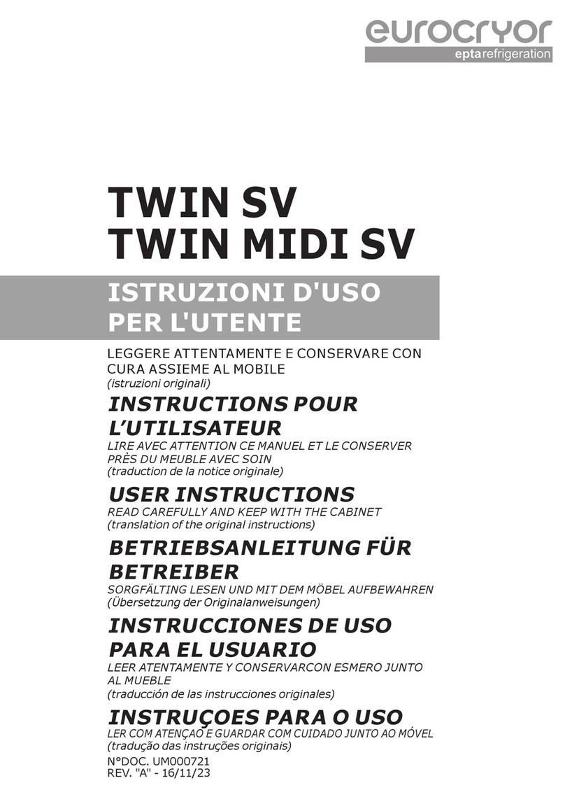Eurocryor TWIN SV User instructions