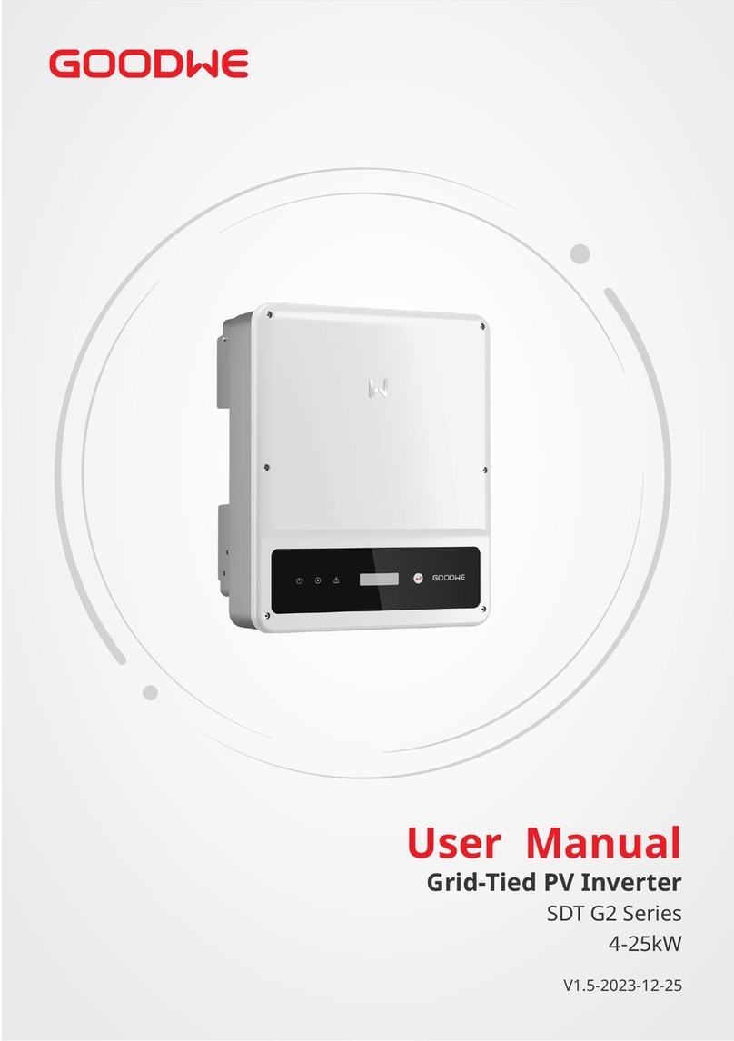 Goodwe SDT G2 Series user manual Goodwe SDT G2 Series user manual
