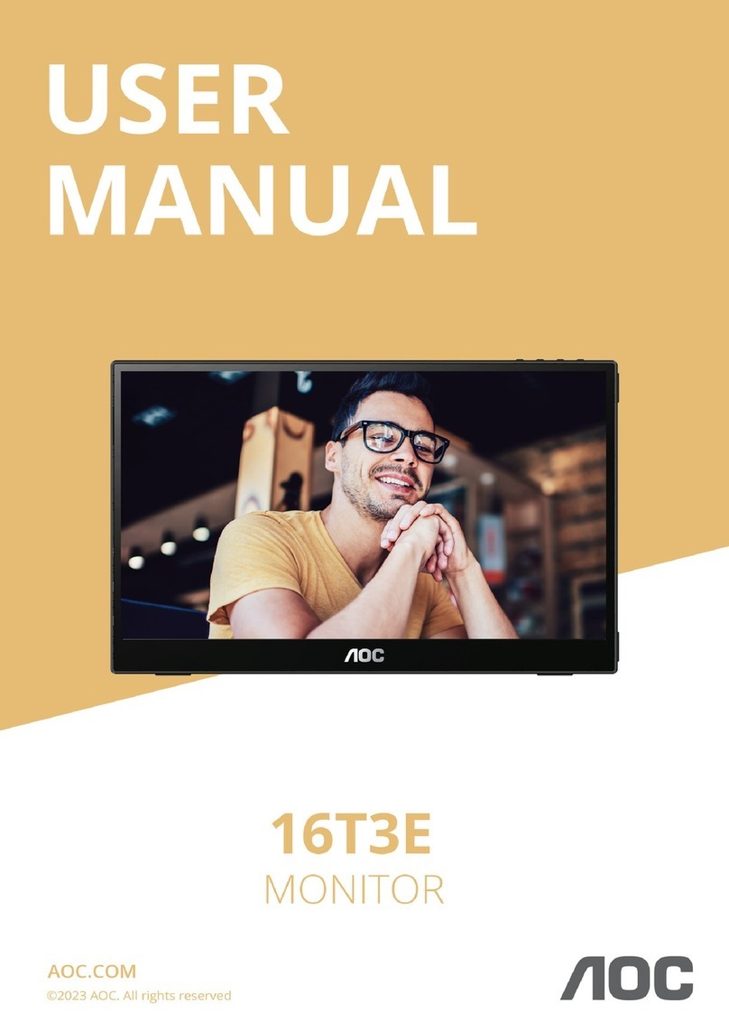 AOC 16T3E User manual