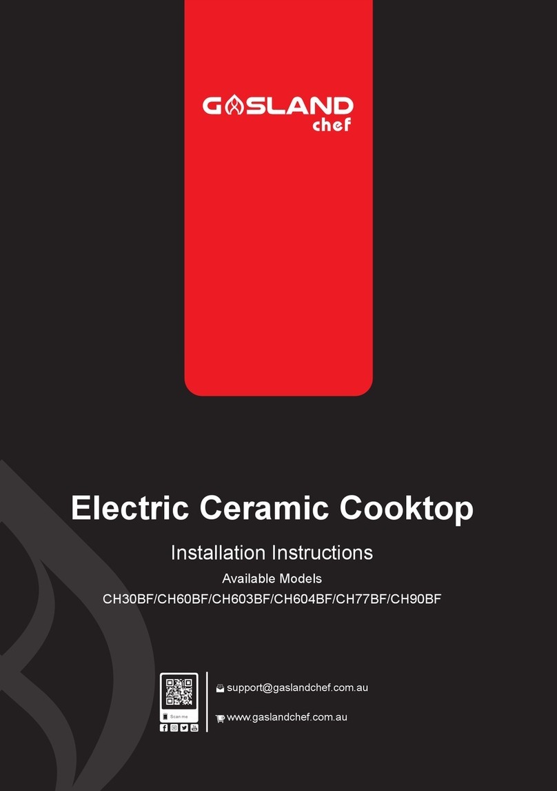 GASLAND chef CH30BF installation instructions