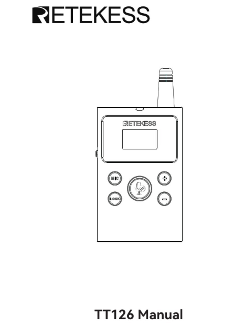 Retekess TT126 manual
