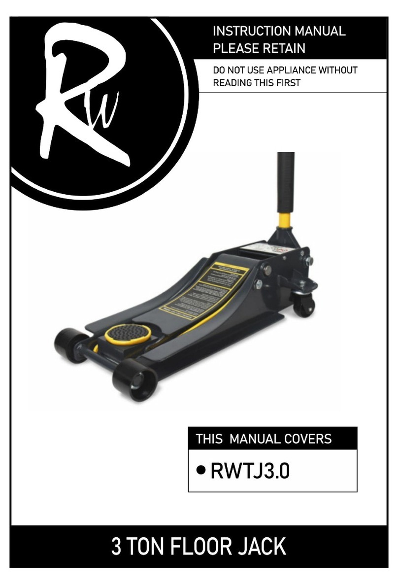 RW RWTJ3.0 instruction manual