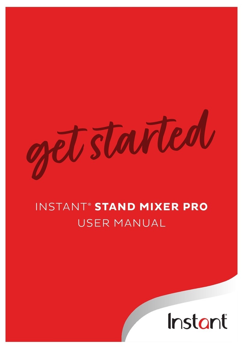 Instant STAND MIXER PRO user manual