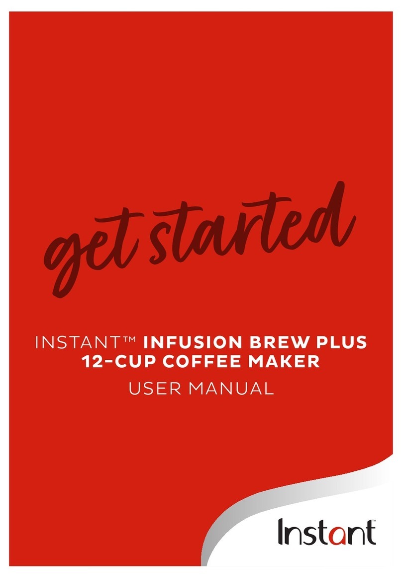 Instant INFUSION BREW PLUS User manual