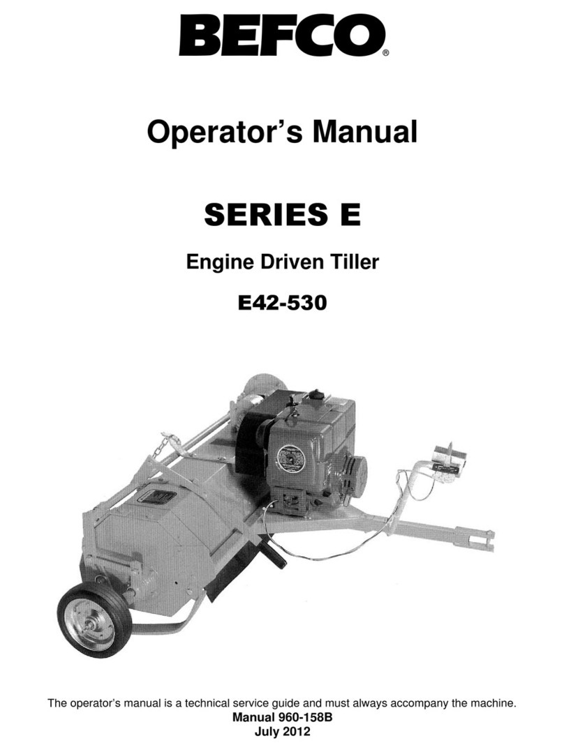 BEFCO E Series Operator's manual