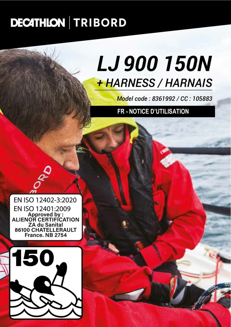 Decathlon TRIBORD LJ 900 150N User manual