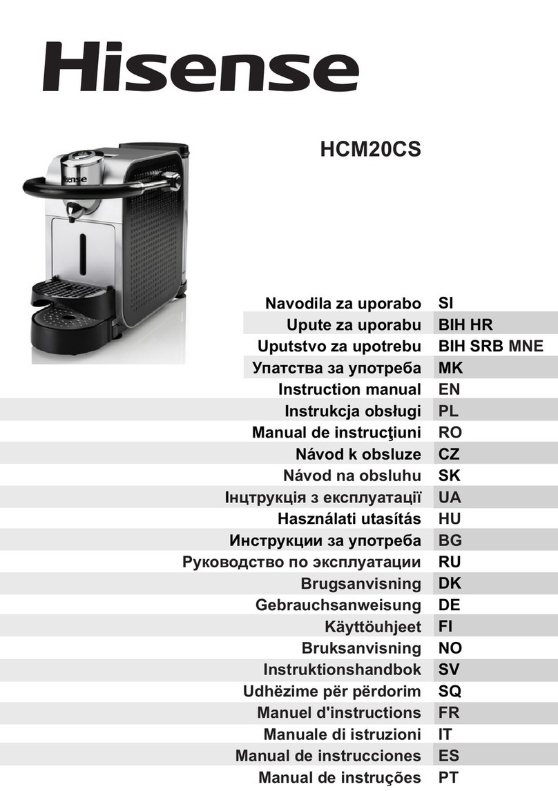 Hisense HCM20CS instruction manual