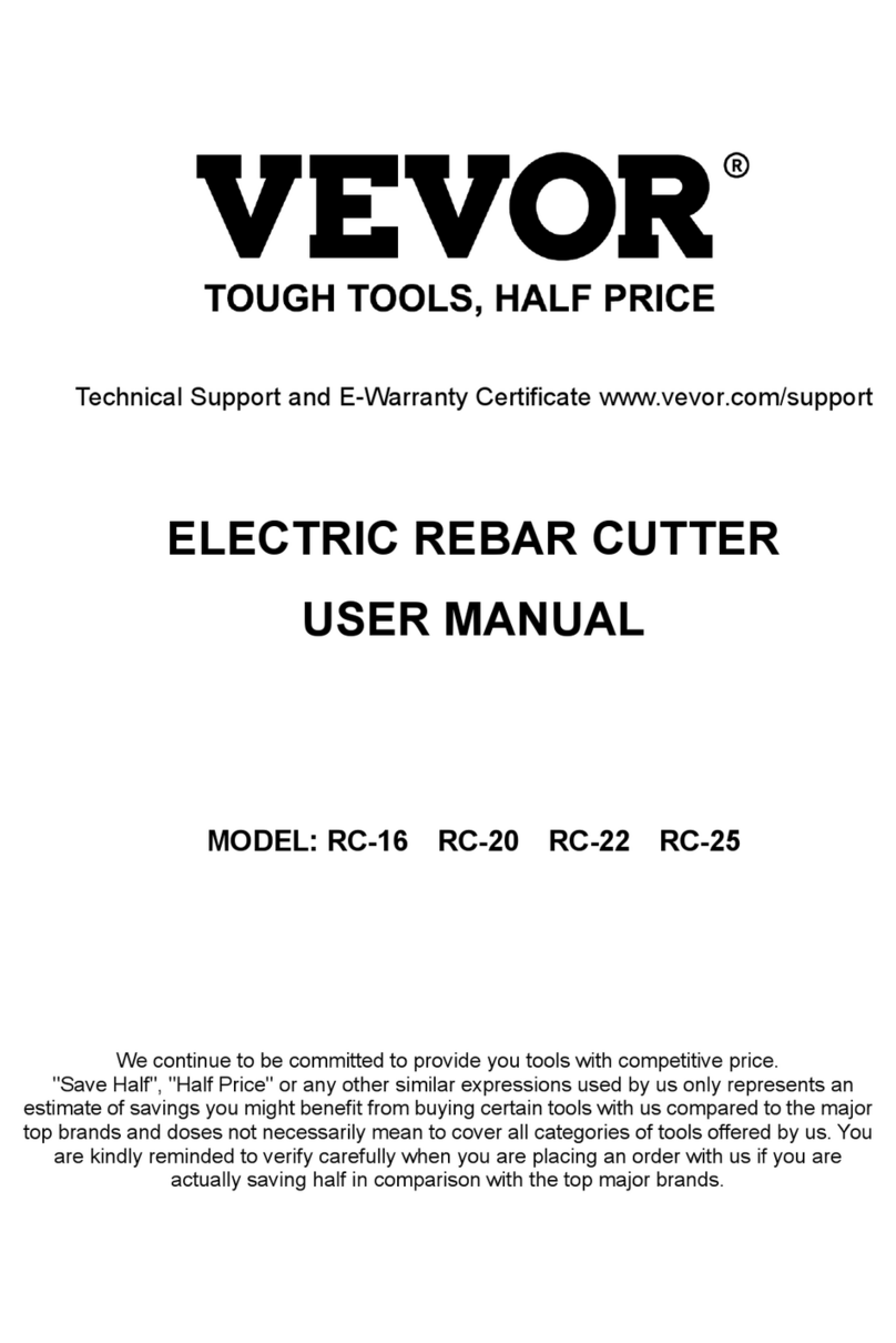 VEVOR RC-16 User manual