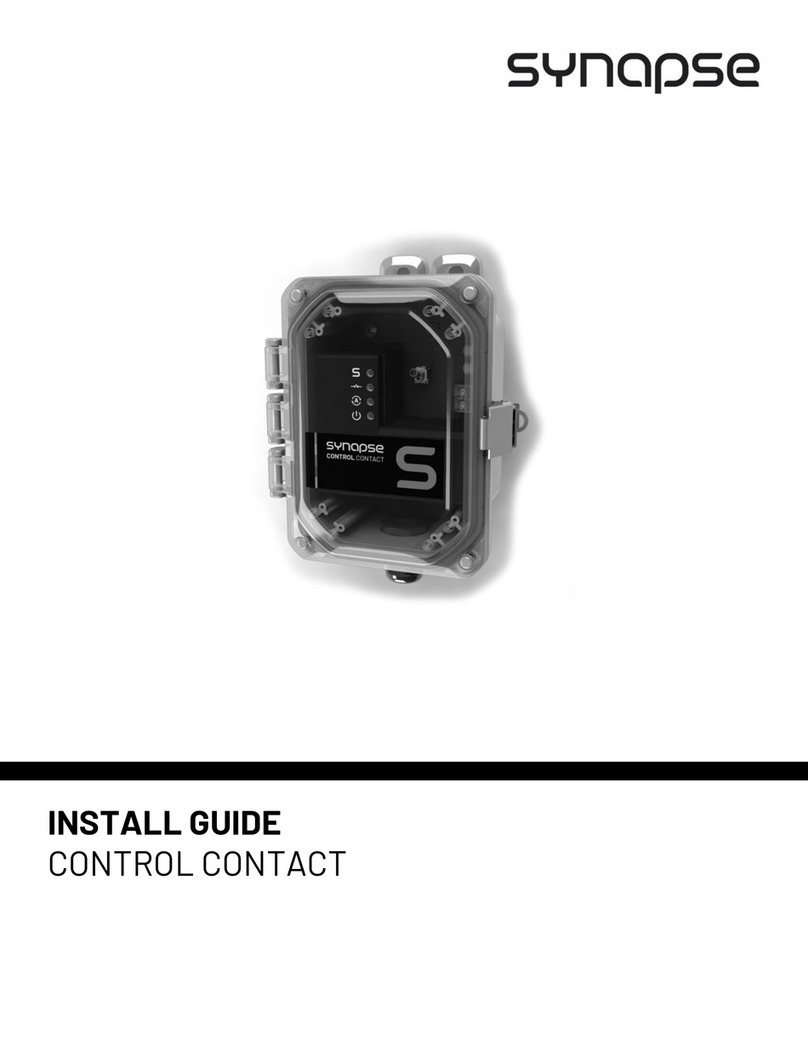 Synapse CONTROL CONTACT User manual