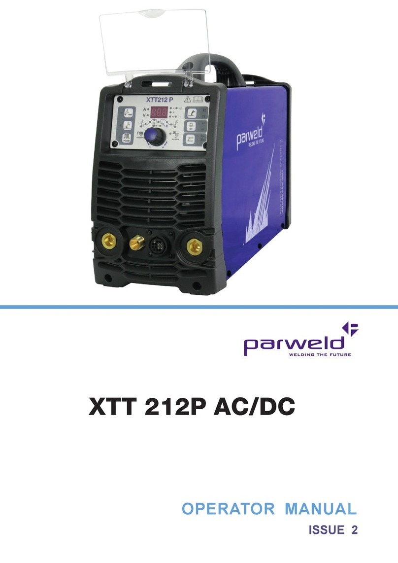 Parweld XTT 212P AC/DC Operator's manual
