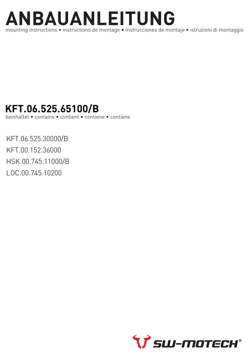 SW-Motech KFT.06.525.65100/B User manual SW-Motech KFT.06.525.65100/B User manual