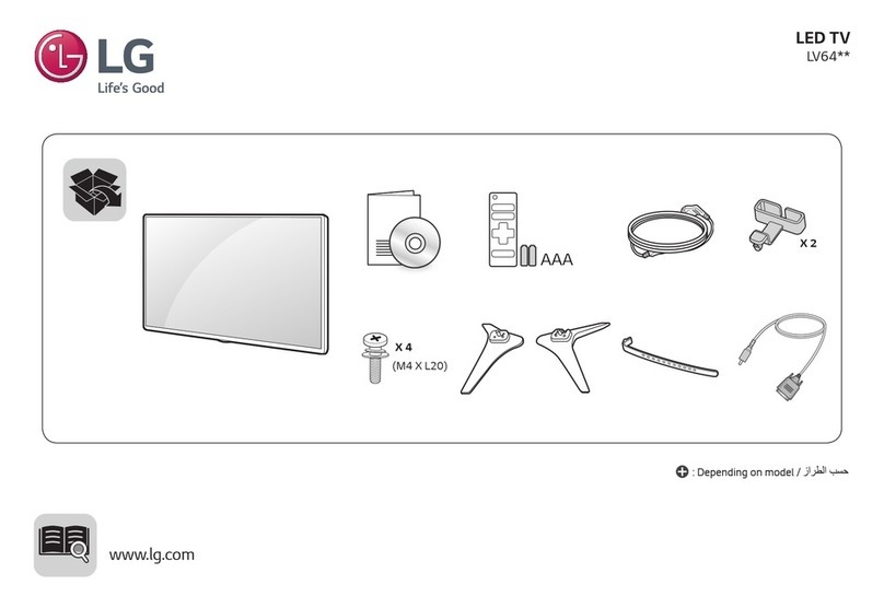 LG LV64 Series User manual
