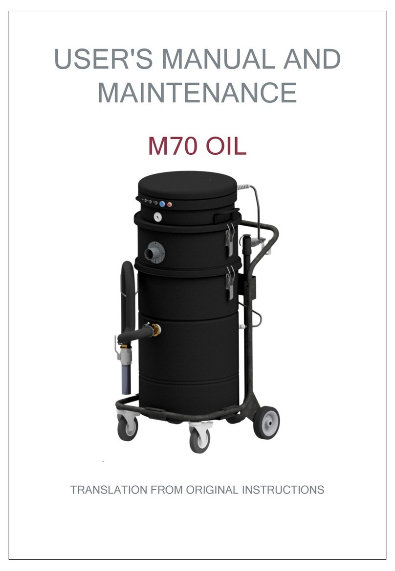 DEPURECO M70 OIL User manual and maintenance